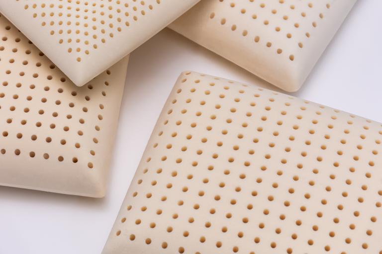 latex mattress and pillow