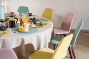 upholstered chairs with cleanable fabrics by ter molst 